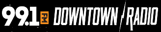 99.1 Downtown Radio Logo